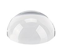 Hailong Ming Fermacarte con Lente D'ingrandimento a Cupola in Acrilico per Una Lettura Più, 10 Cm