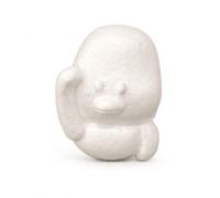 Hailong Ming Forme di Schiuma Orso Anatra Fai da Te, Materiale schiuma bianca | per progetti creativi, Modello in polistirolo a forma di anatroccolo, 30 cm