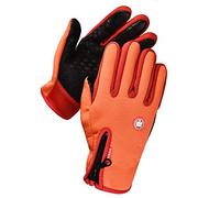 Hailong Ming Guanti Invernali con Touchscreen, Antiscivolo, Impermeabili, Isolamento Termico per Il Freddo, Ideali per Correre, Andare in Bicicletta O, M