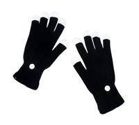 Hailong Ming Guanti Luminosi a LED Che Cambiano Colore, con Punta delle Dita Illuminata, in Materiale di Fibra Acrilica Lavorata a Maglia per Adulti E Bambini, ADA, per Adulti