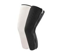 Hailong Ming Scaldaginocchiere, Comodo Tutore per Il Ginocchio per La Corsa, nel Clima Freddo, Durante Lo Sport, Mentre, Fodera Bianca, 50 Cm