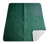 Hailong Ming Stuoia da Picnic Bifacciale Impermeabile, Verde 130x170cm