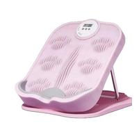 Hailong Ming Tavola Inclinata, Calf Stretcher per Stretching Polpacci, Attrezzo Stretching con 18 Livelli, Superficie Massaggiante