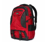 Hailong Ming Zaino da Viaggio Uomo con Spallacci Ergonomici Cerniere Resistenti Tasche Multiple Cintura Lombare in Tessuto Leggero Adatto per Campeggio Escursioni Montane Trasferte di Lavoro