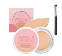 Hailoyearn sotto gli occhi illuminante, correttore di crema illuminante, colore della pelle stanco correzione del colore e primer, idratante e impermeabile, nascondere (Natural)