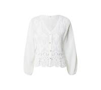 Hailys Camicia da donna 'LS C BL Al44mina' bianco Donna - Abbigliamento - Camicie e tuniche - Camicie in pizzo Hailys L-XL