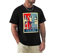 Haim The Band T-Shirt Custom t Shirts Shirts Graphic Tees Big And Tall t Shirts for Men