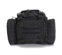 HaiMa Borsa A Tracolla 900D Oxford Waterproof Tactical Bag Fishing Tackle Bag - Nero