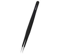 HaiMa Esd - 11 Pinzette Antistatiche In Acciaio Inossidabile - Nere