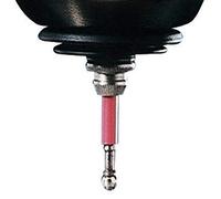 Haimer 80.362.0 - Punta a pulsante corta, diametro 4 mm, lunghezza 25 mm, pulsante 3D
