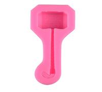 Haione Stampo in silicone a forma di martello a forma di chiave inglese, per decorazioni di torte al cioccolato, strumenti da forno per biscotti, cubetti di ghiaccio, candele, caramelle, sapone (#2)