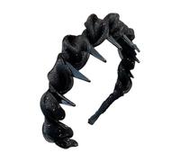 Hair Bands With Teeth, Tooth No Slip Headband for Women, ABS, Mesh Comfortable Hairstyling Accessory, Hairband Gift for Daughter, Wife, Sister, Girlfriend, and Daily Wear, 13.5cm