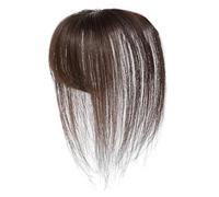 Hair Bangs, Invisible Hair Topper with Natural Adjustable Design, Breathable Cover Wig Hairpiece for Styling Cosplay Loss Solution, Daily Wear for Balding Enhancement