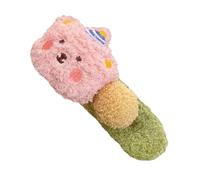Hair Barrettes, Plush Bear Cute Side Clip Hairpin, Lightweight and Easy to Carry, Colorful Styling Accessories, for Daily Use, 5.12x1.97x1.18 Inches, Multicolor, 1 Piece