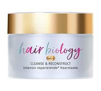 Hair Biology Cleanse & Reconstruct - Maschera per capelli con base grassa e punte danneggiate, 160 ml