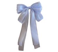 Hair Bows Clip for Women, Large Silky Satin Bow Barrette, Elegant French Hairpin Accessory for Casual Outfits, Formal Looks, Eventi, Weddings, Parties