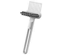Hair Brush Cleaner - ABS 17cm 2 In 1, Comb Cleaning Tool, Compact Reusable Remover | Brush Hair Remover, Non-Slip Beauty Tool For Salon, Women, Men, Family, Bathroom, Vanity, Bedroom, Barber