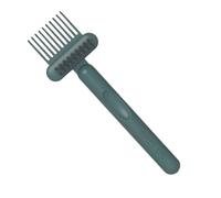 Hair Brush Cleaner Tool - 2-in-1 Comb Rake for Easy Maintenance | Practical Cleaning Supply for Removing Hair & Detangling | Portable Accessory for Travel, Home, Salon, Barber Shop, Men & Women