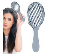 Hair Brush Detangler, Curved Detangling Comb, 8,86 x 2,83 in Scalp Massage Styling Tool, Faster Blow Drying, Smooth Less, for Natural, Curly, Capelli dritti, Wet Dry Use