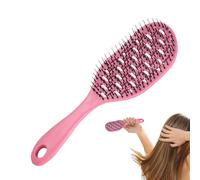 Hair Brush Detanglers, Scalp Massaging Comb, Paddle Styling Accessory, 9,4 x 2,8 x 1,2 Inches, Haircare Solution, Home Hotel Dorm Use, Gentle Cleaning Tool for Thin Fine Hair, Travel