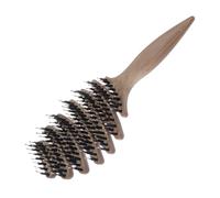 Hair Brushes, 4 Pcs Portable Folding Hair Brush With Mirror & Anti-Static Bristles, Compact Pocket Size Smoothing Comb Set For Travel, Vacation, Spa, Gym Bag, Purse & Locker - Ideal For Women