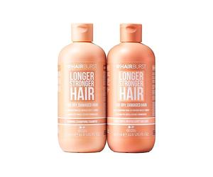 HAIR BURST Set Shampoo e Balsamo Capelli Secchi - 2x350ml