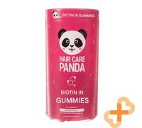 Hair Care Panda Biotina 60 Gummies Sapore di Fragola per pelle Capelli e Unghie
