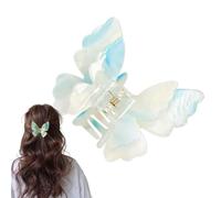 Hair Claw Clips, Cute Hairgrips, Non Slip Clamps, Stylish Gifting Option, Headwear Accessories for Girlfriend, Kids, Wedding, Daily Use, Small Size, Home, Pink, Blue