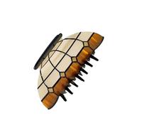 Hair Claw Clips, Stained Glass Lamp Design, Fun and Stylish Hair Accessories, Durable Grip Clips, Trendy Headwear, Everyday Wear and Travel Accessory for Work Party Festival Concert