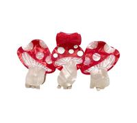 Hair Claw, Hair Claw Clip, Funny Mushroom Hair Accessories, Fashion Mushroom Barrette, Mushroom Jaw Clamps, Quirky Mushroom Style Claw Clips 4,33 x 2,36 Inches For Girls Hair Hair