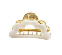 Hair Claw, Hair Clip, Acrylic Hair Claw, Long Hair Claw Clip, Hair Alligator Clip, Strong Hold Acrylic Claw Clip for Long Hair Non-Slip Hollow Cloud Hair Clip for Women and Girls