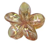 Hair Clip, Electroplate Tropical Flower Hairpin, Tropical Flower Hair Clip, Claw Clips for Thick Hair, Hair Accessories for Women, Claw Hairpin for Thin Hair, Flower Hairpin, Electro