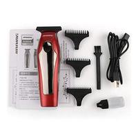 Hair Clipper Beard Trimmer Tool Set Men's Electric Hair Clipper Oil Head Clip Filling Plug Dual-use Electric Hair Clipper Head Machine Usb Two-speed Adjustment, Red