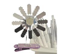 Hair Clips, Styling Barrette, Cute Accessories, 12 pezzi Pastel Color Collection, No Slip Grip Design, Fun Loading Pattern, Quick Hairs Styling Tools for Teen Girls School Events Weddings Travel Daily