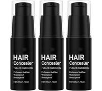 Hair Color Concealer 2.0, un correttore ad azione rapida, resistente all'acqua e al sudore, copre istantaneamente le radici bianche. Leggero e non pesante, adatto ai capelli diradati.