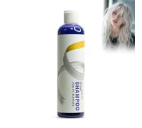Hair Color Shampoo anti gialli, 275 ml, argento intenso, anti ingiallimento, colore viola, shampoo per capelli biondi e grigi