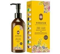 Hair Color Women, Natural Plant Dye, 0.78in Gentle Coloring Shampoo, Shampoo Hairs Colors Formula, Nourishing Cream Texture for Friends, Husband, Wife, Boyfriend, Girlfriend