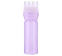 Hair Coloring Root Comb Portable Hair Dye Bottle With Root Comb