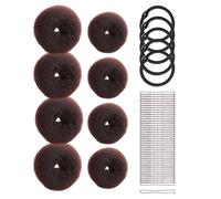 Hair Design Styling Tools | Donut Styling Hair Bun Shaper | Fast and Simple Hair Bun Ring Making Tool for Dancer Ballet Women and Girls, Hair Design Styling Tools for Fast and Simple Bun Creation