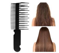 Hair Detangler Comb, Thin Detangling Brush, Wide Tooth Brush, Natural Hair Comb, Curly Hair Detangler, for Natural Curly Wet Dry Thick Thin Hair 8,66 x 3,35 pollici