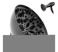Hair Diffuser Attachment, Dryer Styling Tool, Lightweight Compact East to Pack Heat Drying Appliance for Straight, Wavy Natural Hair for Summer, Travel, Vacation, Spa, Morning and Night Routines