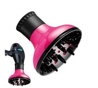 Hair Diffuser,Efficient Hair Dryer Diffuser Nozzle - Adjustable Professional Lightweight Attachment For Blow-Dry, Curly, Wavy Styling, Salon Or Travel Boost Volume Naturally: Experience Enhanced Curly
