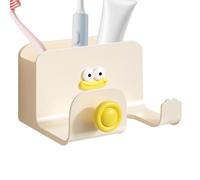 Hair Dryer Hanger Organizer, 6.3x5.39x3.9 Inches, Cute Wall-Mounted Rack, Space-Saving Storage, Safe & Sturdy for Dorm, Bathroom, Hotel, Guesthouse, Easy Installation