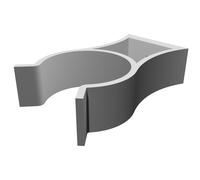 Hair Dryer Wall Mount Compatible with Imetec Bellissima - Universal Holder Stand