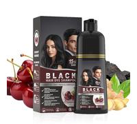 Hair Dye Shampoo, Instant Gray Coverage, Moisturizing Color Formula, Scented Long-Lasting Shine, Anti-Gray, Ideal for Women Men, Professional, 500ml
