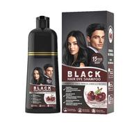 Hair Dye Shampoo, Instant Gray Coverage, Moisturizing Scented Formula, Anti-Gray Daily Care, 500 ml Easy Application, Ideal for Women, Men, Home and Salon Use