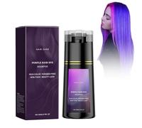Hair Dye Shampoo Naturale per Capelli Vegetali, Colora I Capelli in Minuti, Lavaggio 3 in 1, Per La Copertura Dei Capelli Grigi, Sicuro Di Lunga Durata E Facile Da Applicare (Viola, 200 ml)
