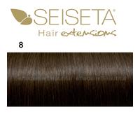 Hair Extension capelli veri Ricci WEFT Tessitura matassa 100 Grammi SEISETA Remy