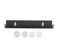 Hair Extension Holder,Stainless Steel Wig Storage,For Styling Washing Drying Braiding With Suction Cups Adhesive, 11.8x1.0x2.1in
