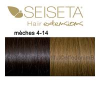 Hair Extensions Cheratina SEISETA Capelli Veri Naturali 25 ciocche Remy 2003vn